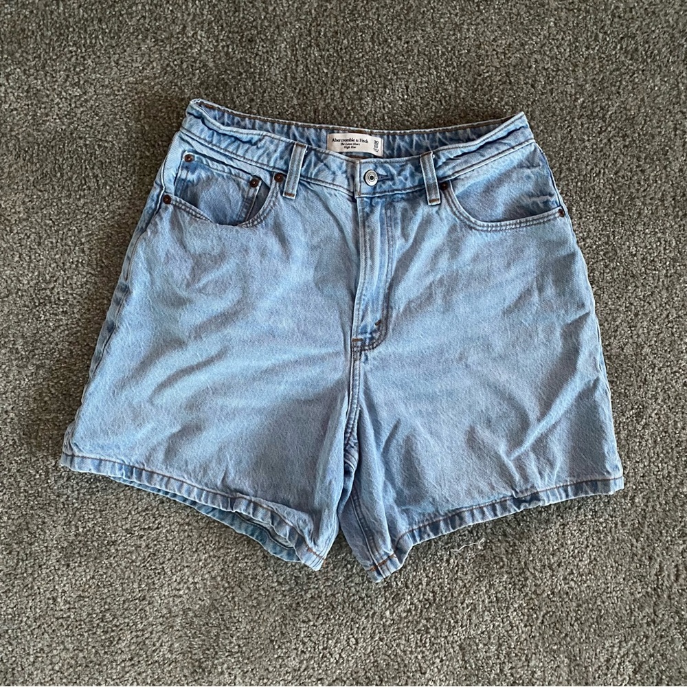 Abercrombie & Fitch Denim Shorts Curve Love